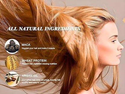 Collagen Hair Treatment Deep Repair Conditioning Argan Oil Collagen Hair Mask Essence for Dry Damaged Hair All Hair Types 16.90 oz 500ml Collagen Hair Treatment Deep Repair Conditioning Argan Oil