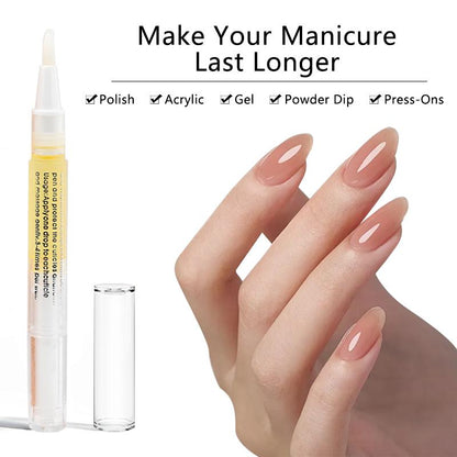 Radiant Cosmetic Nail Growth Oil Cuticle Revitalized Oil Pen for Nail Moisture,Growth,Strength and Brightening,Remedy for Damaged Skin,Brittle Peeling Thin Nails,15 g,Orange,Intensive Nourishing Nail Care