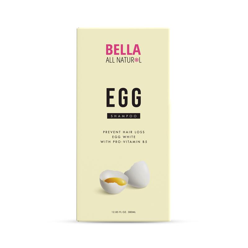 Bella All Natural Egg Shampoo with Pro Vitamin B5