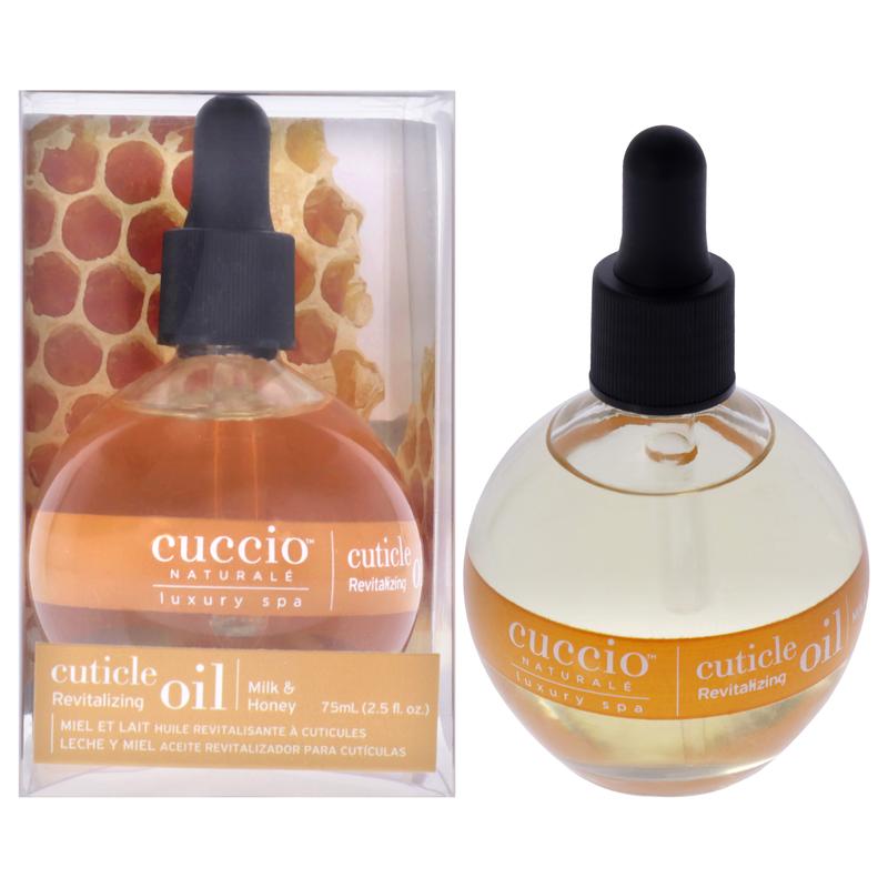 Cuticle Revitalizing Oil - Milk and Honey Manicure by Cuccio Naturale for Unisex - 2.5 oz Oil