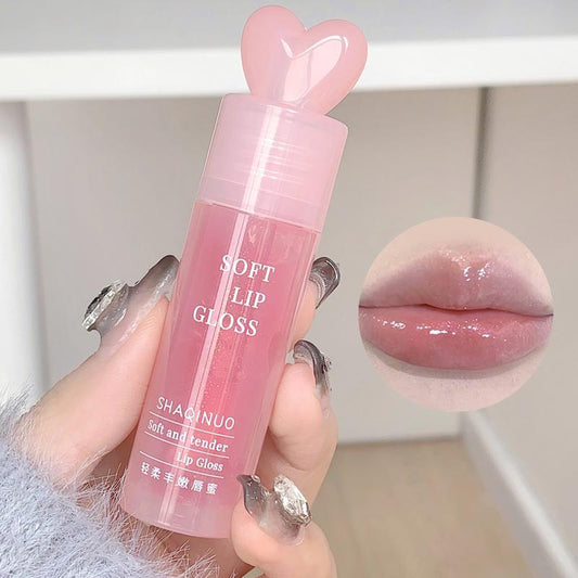 Summer Moisturizing Lip Gloss, Long Lasting Tinted Lip Gloss, Glossy Lip Glaze Stick, Plumping Lip Oil Lip Stick for All Occasions Makeup, Girls and Women