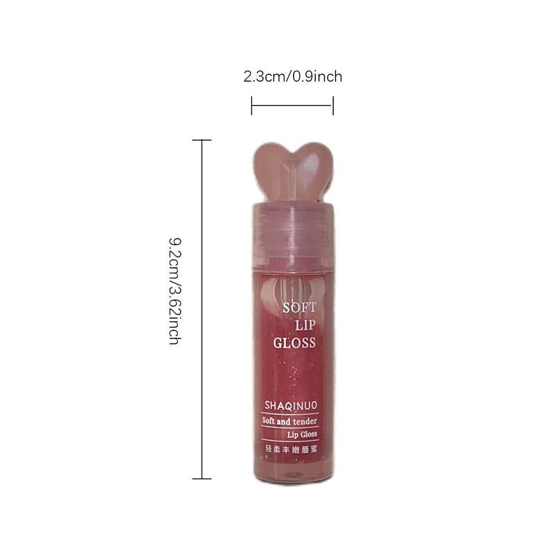 Summer Moisturizing Lip Gloss, Long Lasting Tinted Lip Gloss, Glossy Lip Glaze Stick, Plumping Lip Oil Lip Stick for All Occasions Makeup, Girls and Women