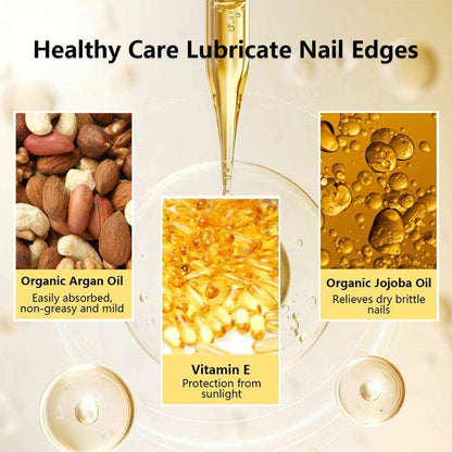 N+ Nail Growth Oil - Moisturizing, Growth, Strengthening, and Brightening Formula with Vitamins and Fatty Acids for Overall Nail Health Moisture Nail Care,Nail Growth Oil For Strength and Moisture,2ML Lemon Fragrance