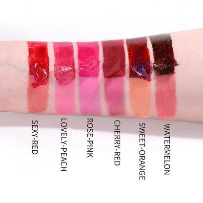 Waterproof Peel Off Lipstick for Music Festival Makeup, 6 Counts/set Liquid Lipstick, Waterproof Long Lasting Lip Gloss, Tint Moisturizing Lip Film, Tear Off to Have Natural Lip Tinting, Makeup Accessories for Summer Gift