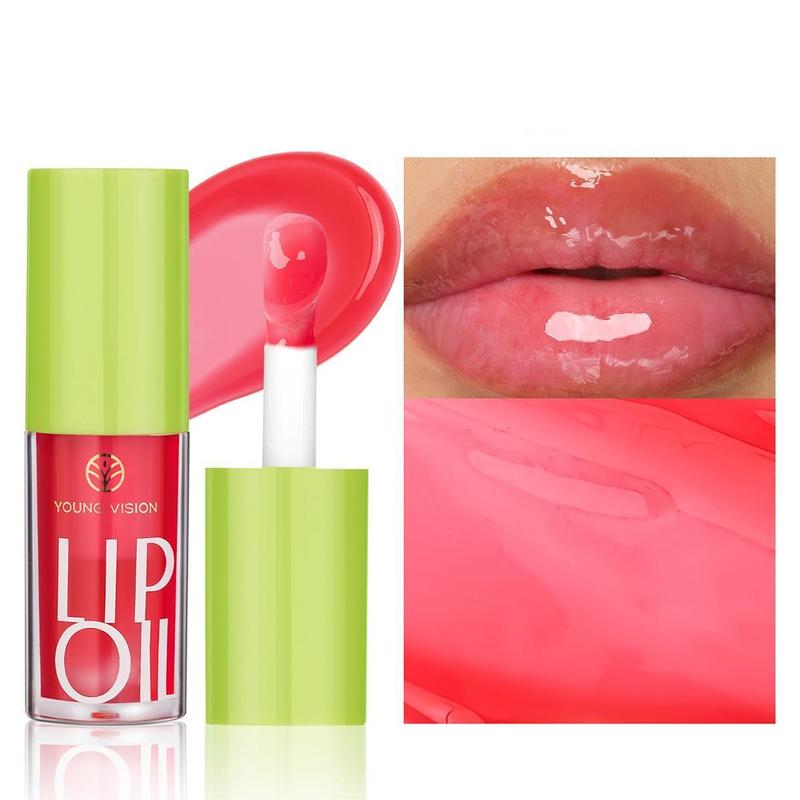 Music Festival Makeup Moisturizing Lip Glow Oil Gift, Long Lasting Non-sticky Gentle Texture Juicy Lip Gloss, Plumping Lip Moisturizer for Summer Makeup