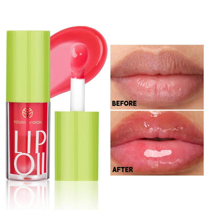 Music Festival Makeup Moisturizing Lip Glow Oil Gift, Long Lasting Non-sticky Gentle Texture Juicy Lip Gloss, Plumping Lip Moisturizer for Summer Makeup