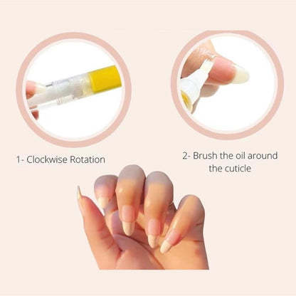 Goddess Nail Growth Oil, New Cosmetics Nail Growth Oil Radiant Nail Growth Oil Pen, Upgraded Cuticle Oil for Nails Strengthener for (3ML)