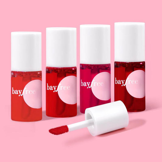 bayfree Korean Lip Stain Set Moisturizing Weightless & Non-sticky Finish Mini Items Makeup