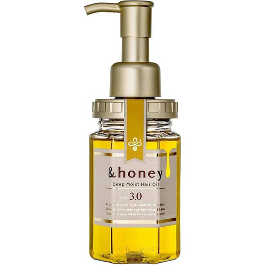 & Honey (and Honey) Deep Moist Hair Oil 3.0 100ml Organic Haircare