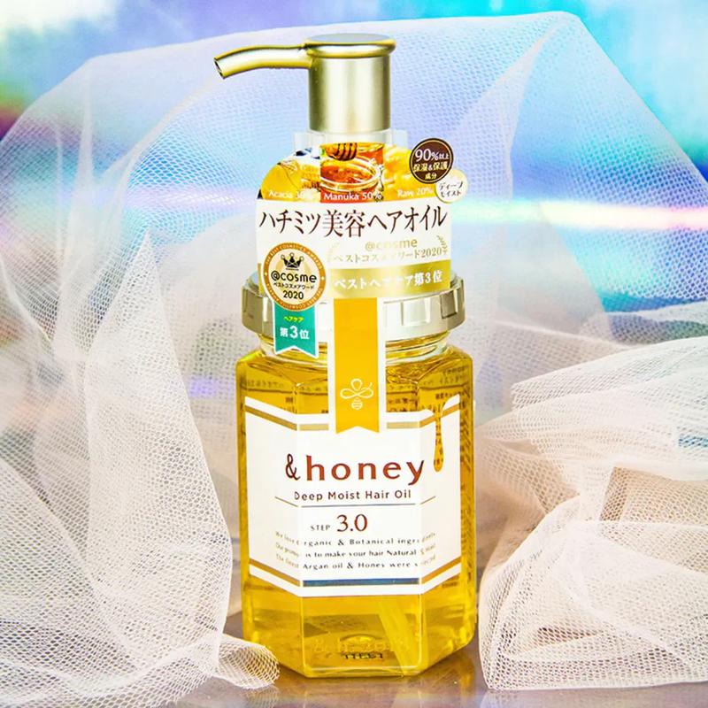 & Honey (and Honey) Deep Moist Hair Oil 3.0 100ml Organic Haircare