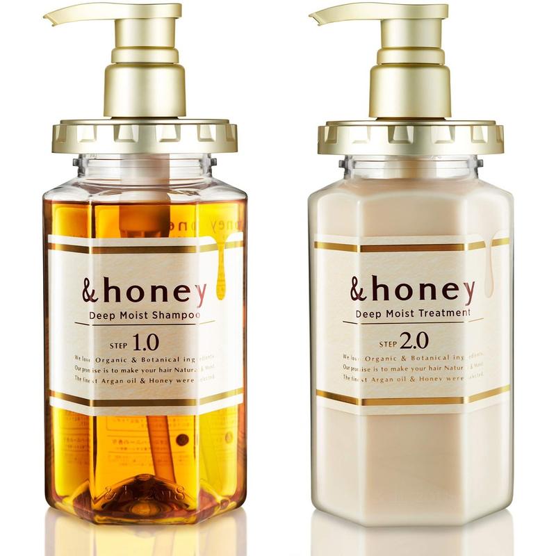 &honey Shampoo and Conditioner Set Haircare Moisture Cleanser Repair Flower Moisturizing