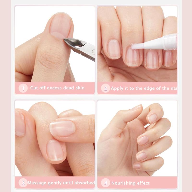 Nail Polish,Nail Treatment Oil,Nail Growth Oil,Cosmetics Nail Treatment Oil,Cuticle Oil Pen for Nails,Moisturizing, Nourishing and Brightening Nail Care,Nail Art,Gift,Comfort,Manicure