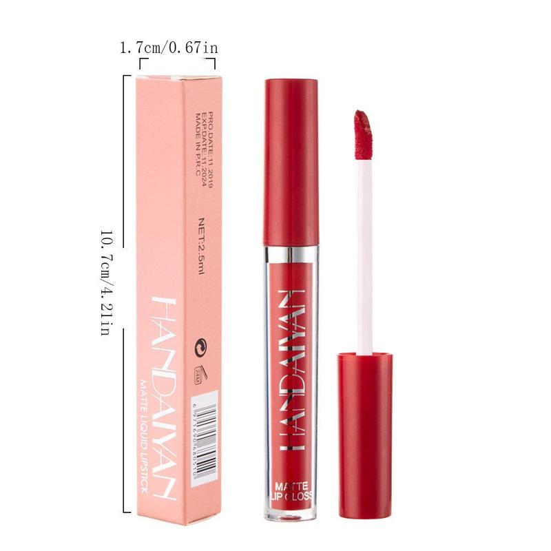 Music Festival Makeup Long Lasting Lip Gloss, Summer Gifts, Moisturizing Matte Liquid Lipstick, Lip Tint Lip Stain Lip Balms for Gift, Girls & Women Cosmetic Supplies