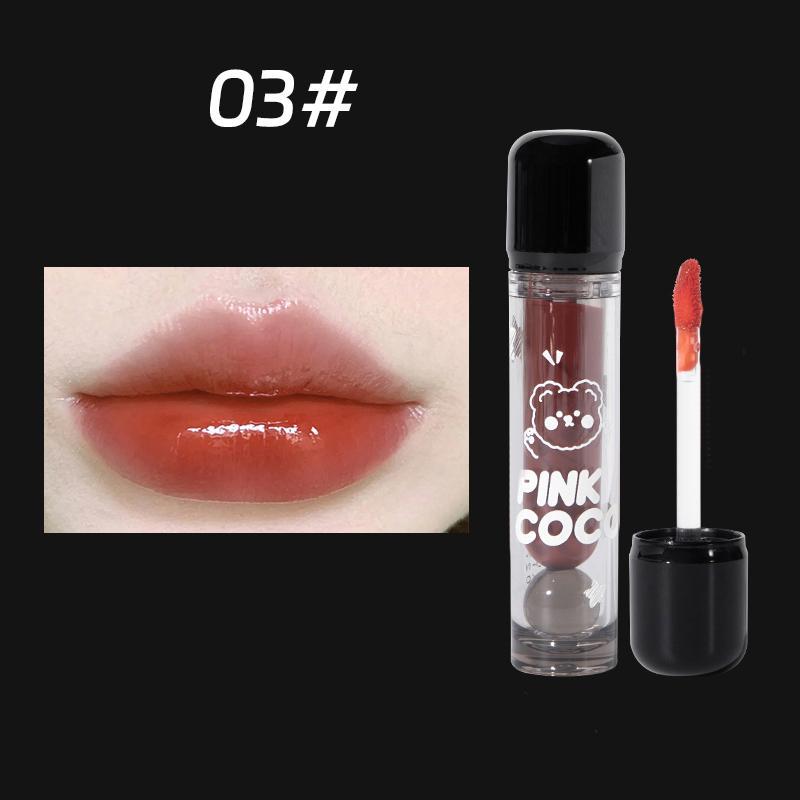 Mirror Lip Glaze, Long Lasting Non-fading Watery Lip Gloss, Tinted Moisturizing Liquid Lip Balm, Glossy & Plumping Lip Stick for All Occasions Makeup, Girls and Women