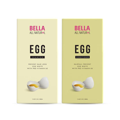 Bella All Natural Egg Shampoo and Conditioner