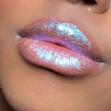 I Am Everything Color Shifting Lip  Gloss (Color Shifting Holographic Glitter Lip gloss) Hydrating Lipgloss, Glitter Lipgloss, Sparkle Lipgloss, Moisture Shea Butter