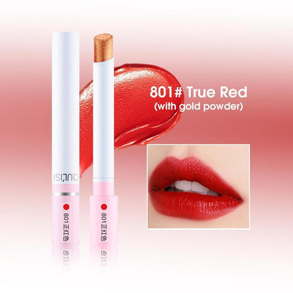 Long-lasting Matte Lipstick Set, 3pcs/set Moisturizing Velvet Matte Lipstick, Portable Lip Makeup for Women, Summer Gift