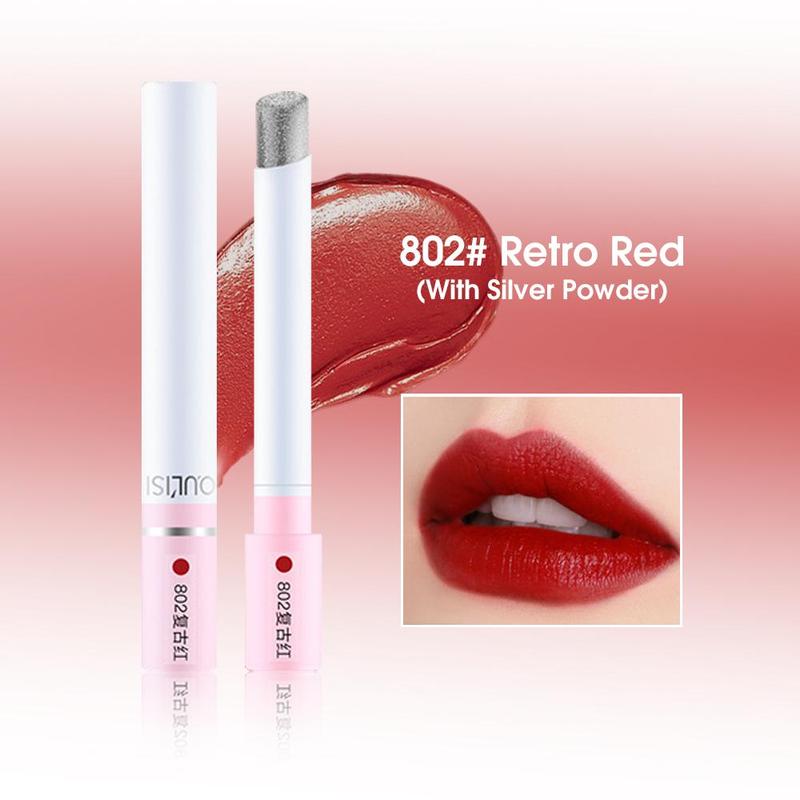 Long-lasting Matte Lipstick Set, 3pcs/set Moisturizing Velvet Matte Lipstick, Portable Lip Makeup for Women, Summer Gift