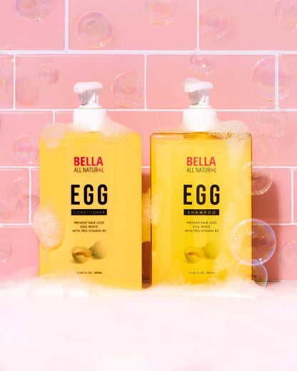 Bella All Natural Egg Shampoo and Conditioner