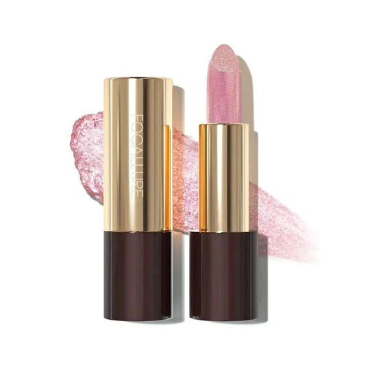 [New Upgrade] Glitter Glisten Opal Hydrating Lipstick - Shimmer Moisturizing Hydrate Comfort by FOCALLURE