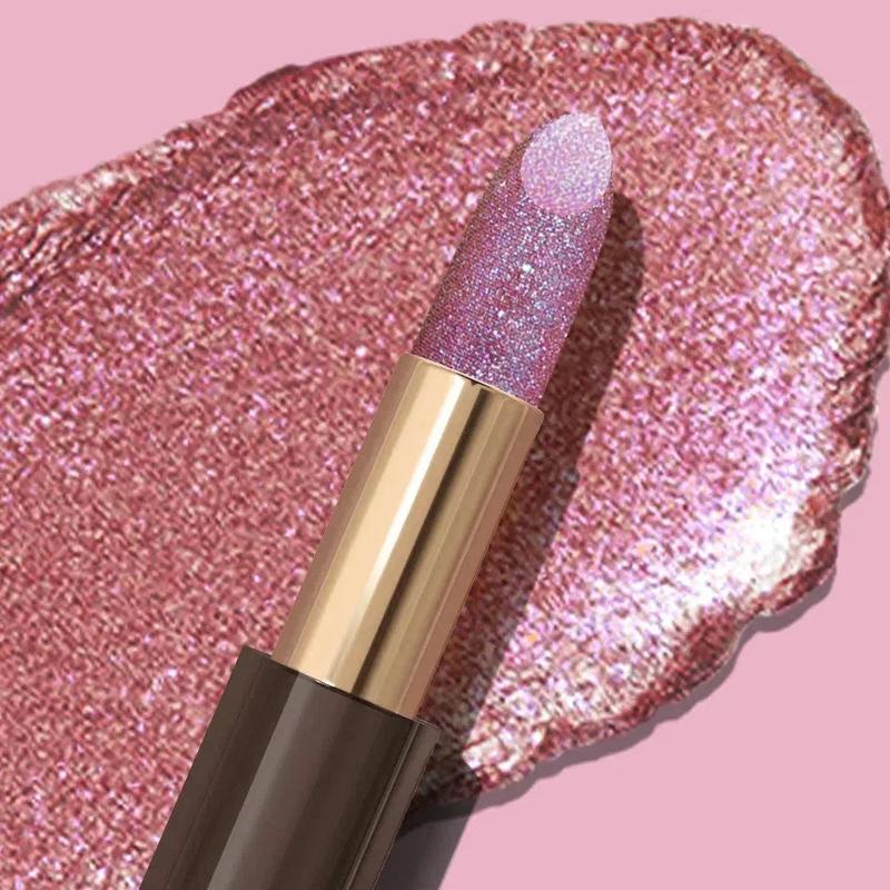 [New Upgrade] Glitter Glisten Opal Hydrating Lipstick - Shimmer Moisturizing Hydrate Comfort by FOCALLURE