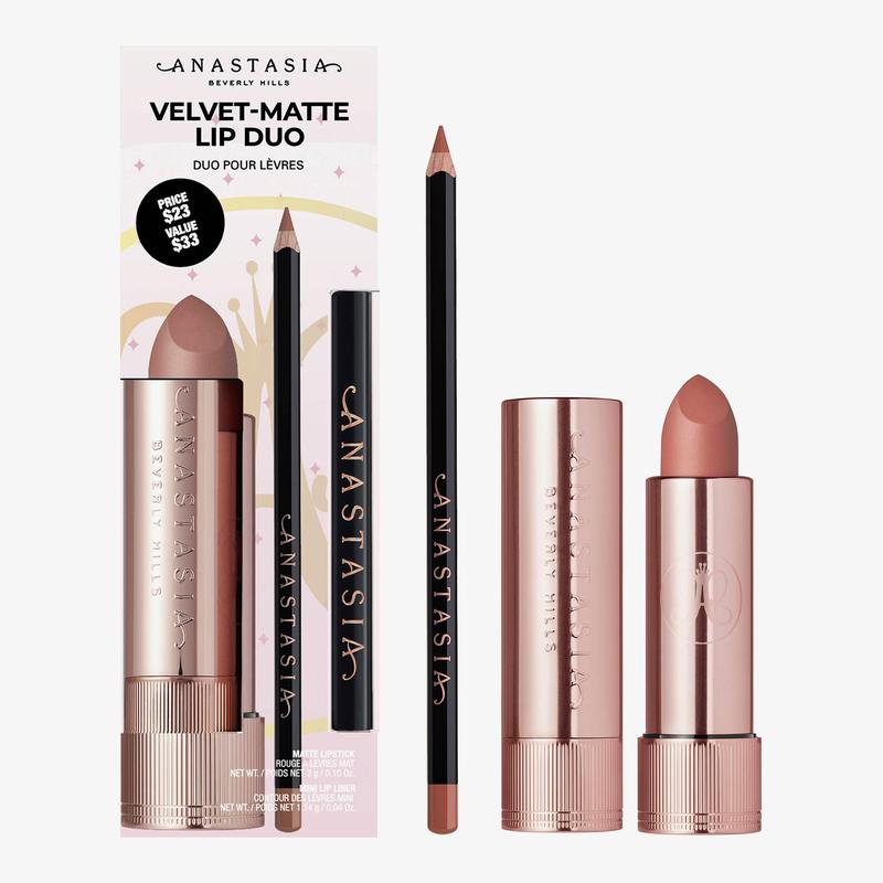 Anastasia Beverly Hills Matte Lipstick Duo - Matte Full-Pigment Lipstick and Mini Lip Liner Duo