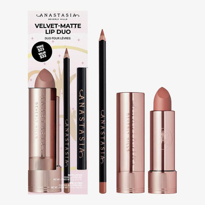 Anastasia Beverly Hills Matte Lipstick Duo - Matte Full-Pigment Lipstick and Mini Lip Liner Duo