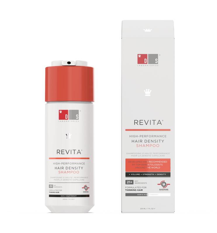 Revita Shampoo For Thinning Hair by DS Laboratories - Volumizing, Thickening Haircare for Men and Women, Supports Hair Growth, Hair Strengthening, Sulfate Free, 7 Fl Oz (205mL)