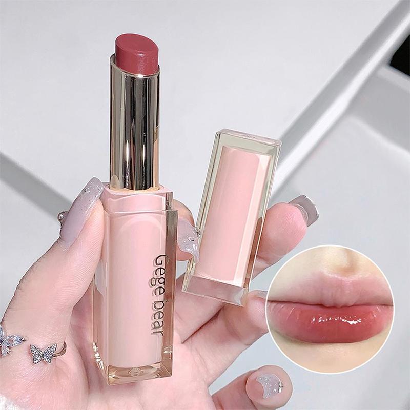 Music Festival Makeup, Smoothing Water Gloss Lipstick, Tinted Moisturizing Liquid Lip Balm, Lip Care Lipstick, Elegant Lip Cosmetic Gift Moisturizer