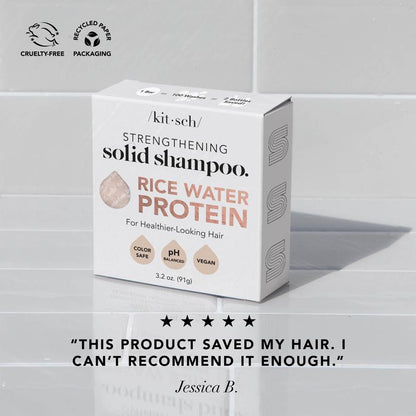 Rice Water Shampoo Bar for Hair Growth