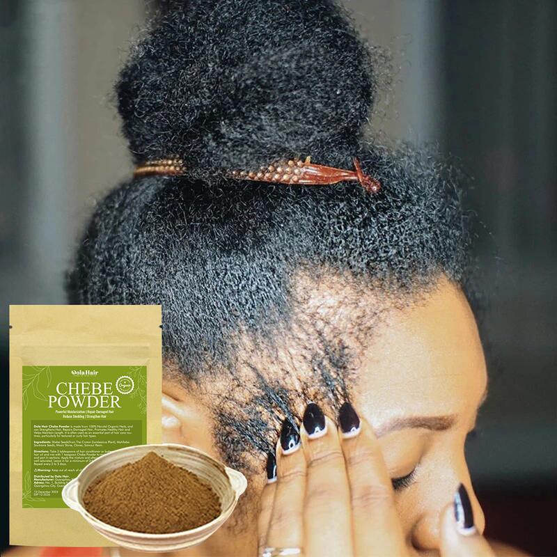 Dola Hair Chebe Powder Strengthens Hair African Chebe For Hair Care Damaged Repair All Hair Types