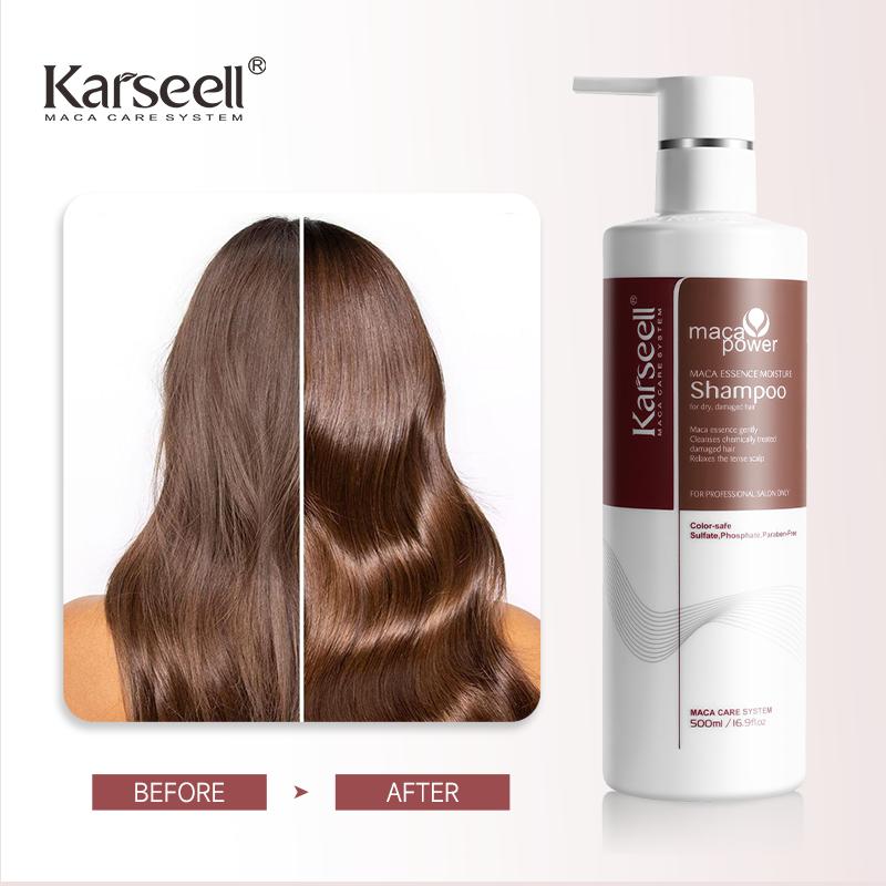 Karseell Argan Oil Shampoo HerbalExtracts Hydrating Deep RepairSmoothing Shampoo for All HairTypes 16.9 0z 500 ml