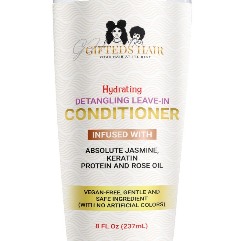 HYDRATING DETANGLING LEAVE-IN CONDITIONER Silicone Free Organic Milky Haircare Moisture Keratin Restore Comfort works like a Miracle