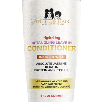 HYDRATING DETANGLING LEAVE-IN CONDITIONER Silicone Free Organic Milky Haircare Moisture Keratin Restore Comfort works like a Miracle