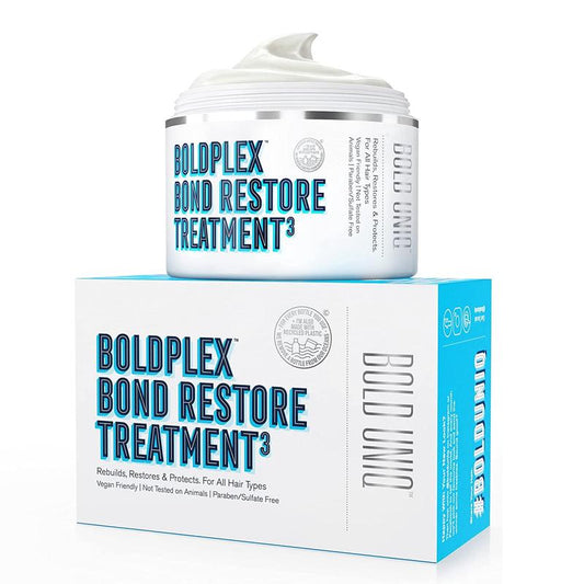 BoldPlex 3 Hair Mask - Deep Conditioner Protein Treatment for Dry, Damaged Haircare, Moisture