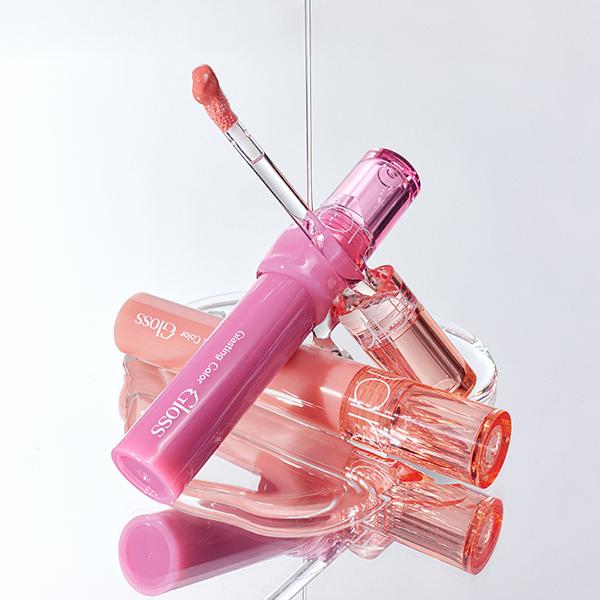 [rom&nd Official Shop] rom&nd Glasting Color Gloss 4.0g Plumping, Volume Gloss, Bunny Tongue Lips, Glazed Glass Lips, Korean Lip Gloss, Juicy Lips, Lightweight, Non-sticky, Shiny & Glowy, Vivid & Transparent, Layer Lips, Lip Combo, romand, Lipstick Makeup