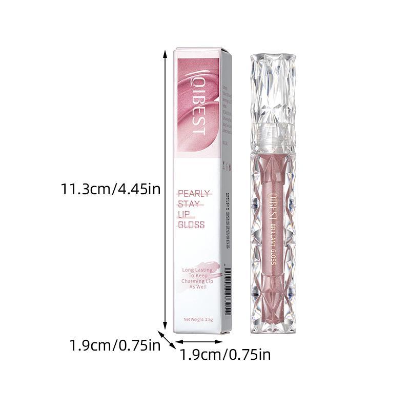 Long Lasting Moisturizing Liquid Lipstick, Non-stick Cup Glitter Lip Glaze Stick, Comfort and Hydrate Lip Moisturizer for Dry Lip Care,Summer Gift