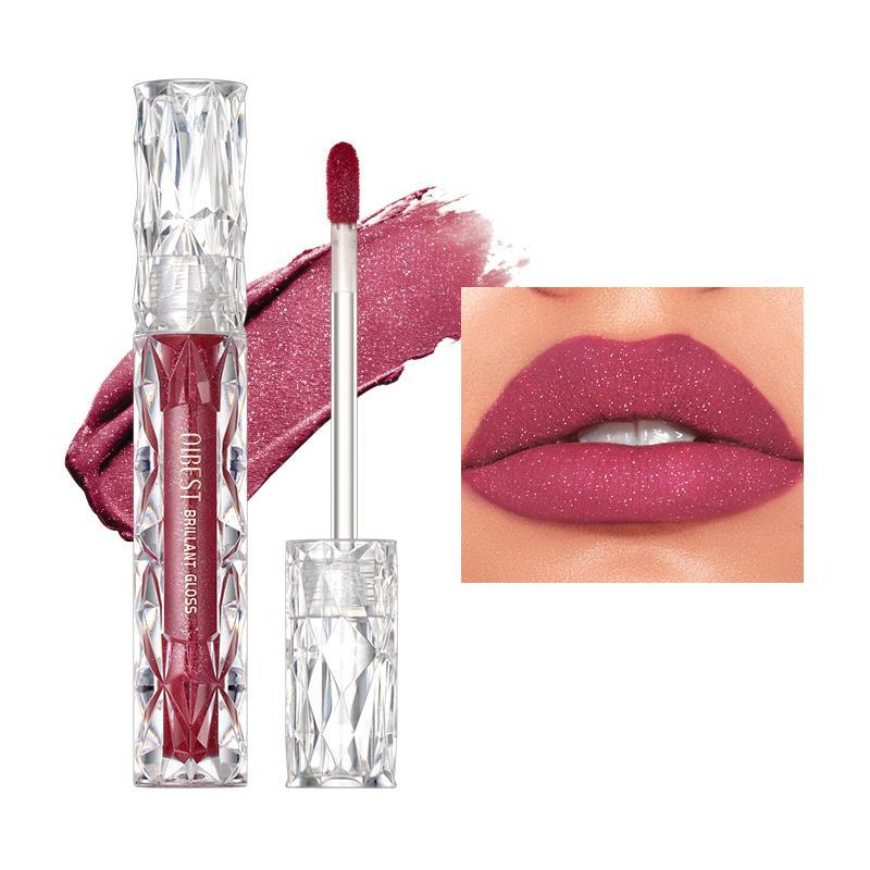 Long Lasting Moisturizing Liquid Lipstick, Non-stick Cup Glitter Lip Glaze Stick, Comfort and Hydrate Lip Moisturizer for Dry Lip Care,Summer Gift