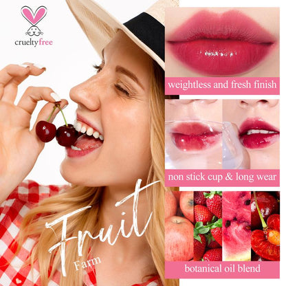 bayfree Lip Stain Multi-Color Set Long Lasting Waterproof Lip Tint Gloss Hydrating