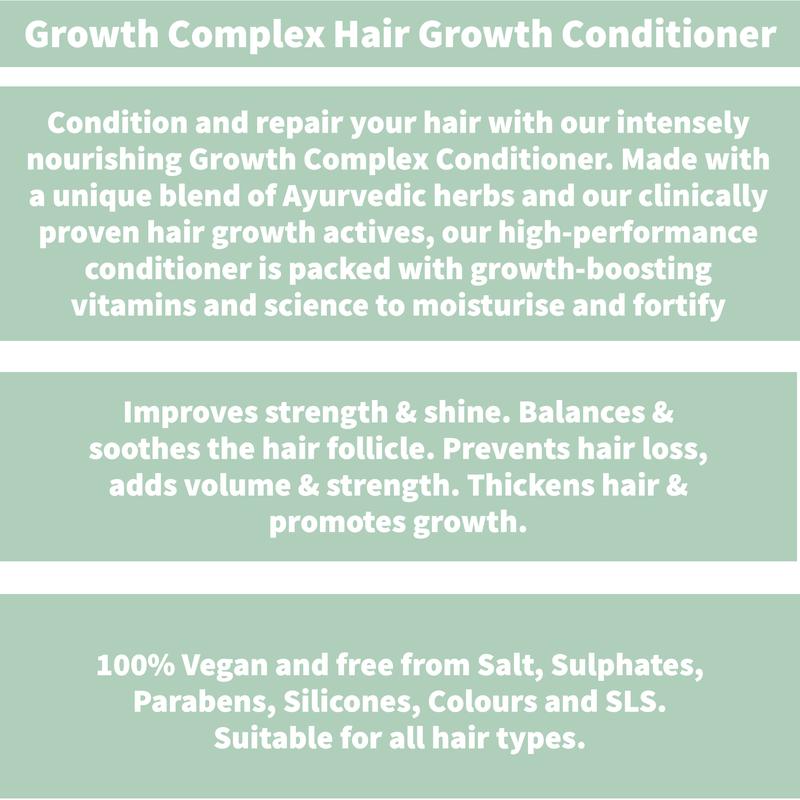 Nature Spell Growth Complex Conditioner 10.14 Fl Oz - Salt Free Conditioner with  Ayurvedic Herbs