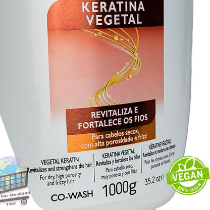 SKALA Expert Keratin Vegetable Treatment Cream is a product developed to revitalize and strengthen hair haircare / which helps to repair damage, which helps to hydrate and nourish hair / Net 35.2 Oz (1000g) Conditioner