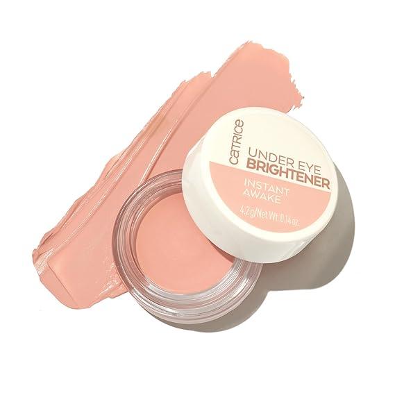 Under Eye Brightener | Conceal & Brighten Dark Circles | With Hyaluronic Acid & Shea Butter | Vegan, Cruelty Free & Paraben Free (010 | Light Rose)