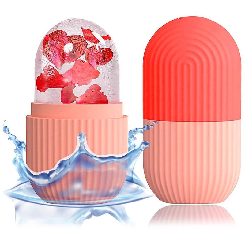 Silicone Face Roller, 1 Count Ice Roller for Face & Eye, Facial Massage Tool for All Skin Types