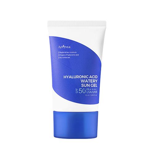 [ISNTREE] Hyaluronic Acid Watery Sun Gel 50ml Facial Moisture Skincare Sunscreen Daily Gentle Comfort Skin Repair Hydrating Moisturizer