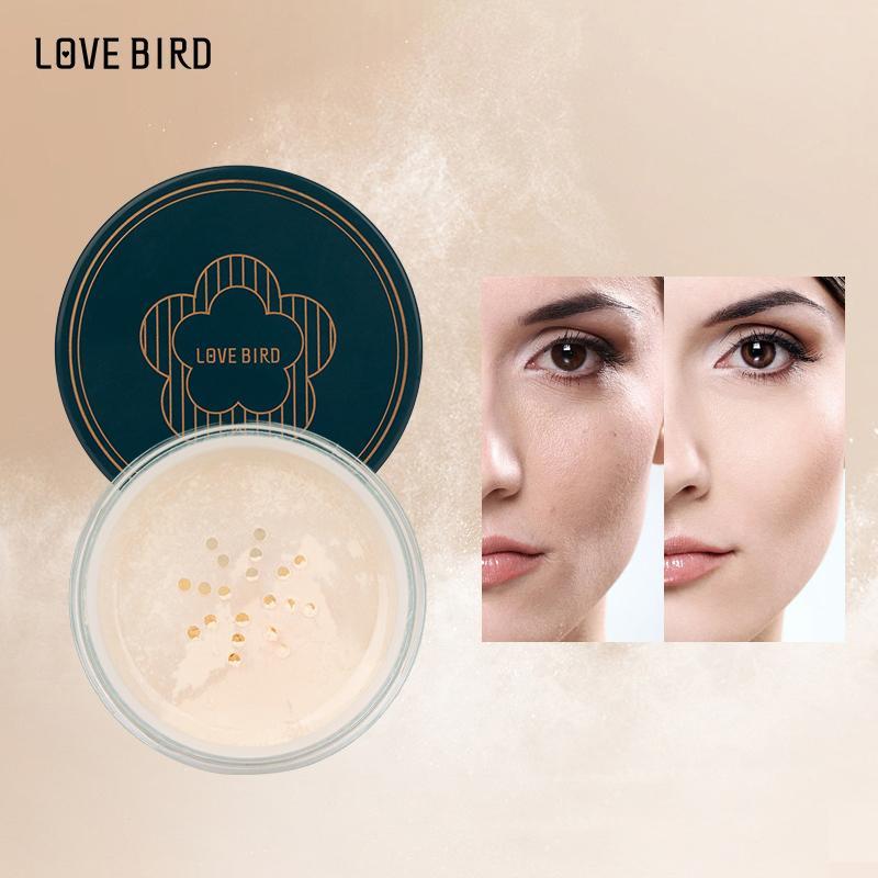 Long-wearing Cosmetic Pressed Powder, 1 Count Powder-foundation Oil-control Makeup Setting Powder, Long Lasting Flawless Concealer Makeup Powder, Gifts For Girls