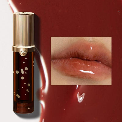 Long-lasting Hydrating Lipstick Lip Gloss, Glossy Moisturizing Lip Glaze Lipstick, Plumping Lip Oil Lip Stick for All Occasions Makeup, Girls and Women, Lip Gloss