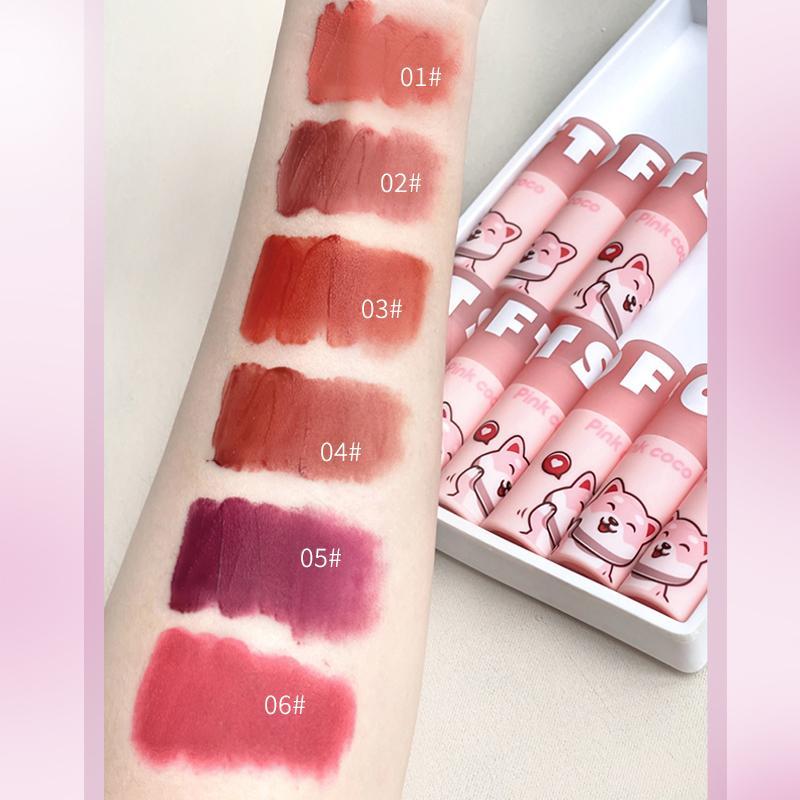 Matte Cosmetic Lipstick, 1 Count Long Lasting Lip Gloss for Girls & Women, Lip Makeup Product