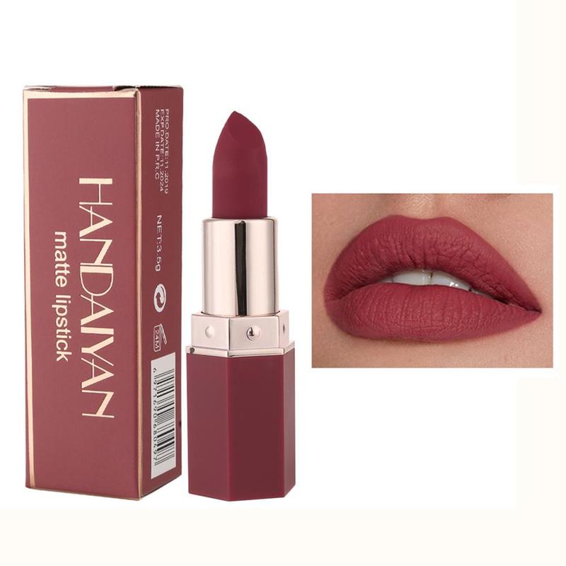 Moisturizing Lipstick, Long Lasting Hydrating Matte Lip Stain, Music Festival Makeup Essentials, Suitable for All Occasions Lip Makeup,Cosmetic Gift