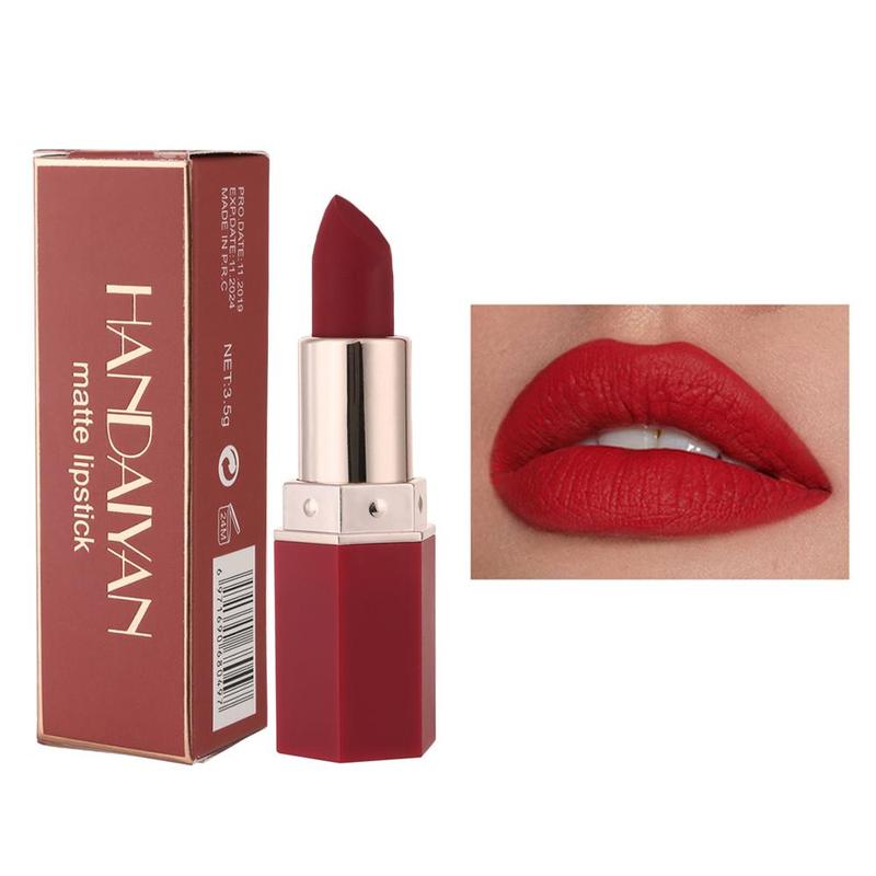 Moisturizing Lipstick, Long Lasting Hydrating Matte Lip Stain, Music Festival Makeup Essentials, Suitable for All Occasions Lip Makeup,Cosmetic Gift