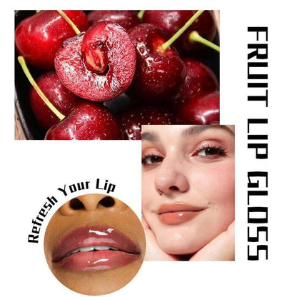 Fruit Flavor Lip Oil, 6 Counts Long Lasting Moisturizing Lip Gloss, Glossy Lip Glaze Stick, Plumping Lip Oil Lip Stick for All Occasions Makeup, Girls and Women, Makeup Products